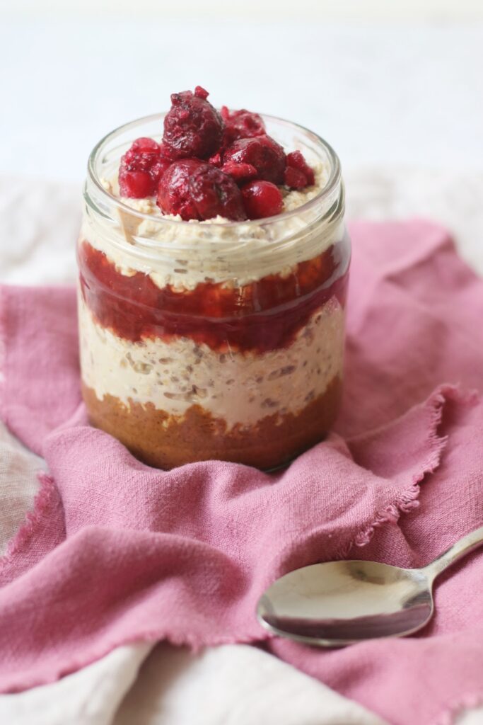 Cherry and Almond Chia Pudding