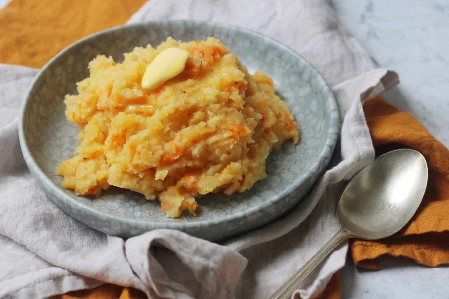Root Vegetable Mash Supper in the Suburbs