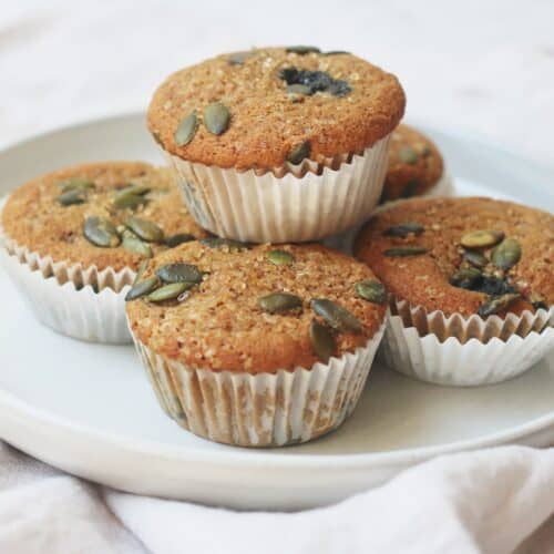 Vegan Wholemeal Breakfast Muffins