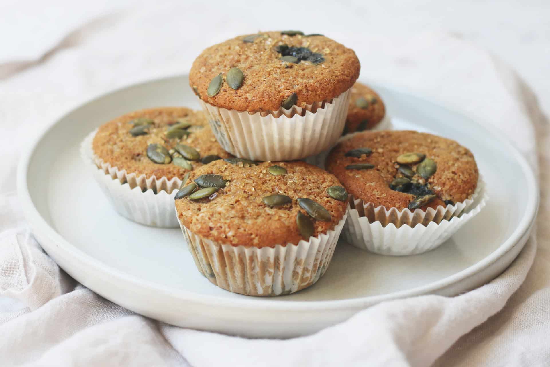 Vegan Wholemeal Breakfast Muffins