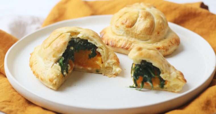 Vegan Butternut Squash and Spinach Pithiviers