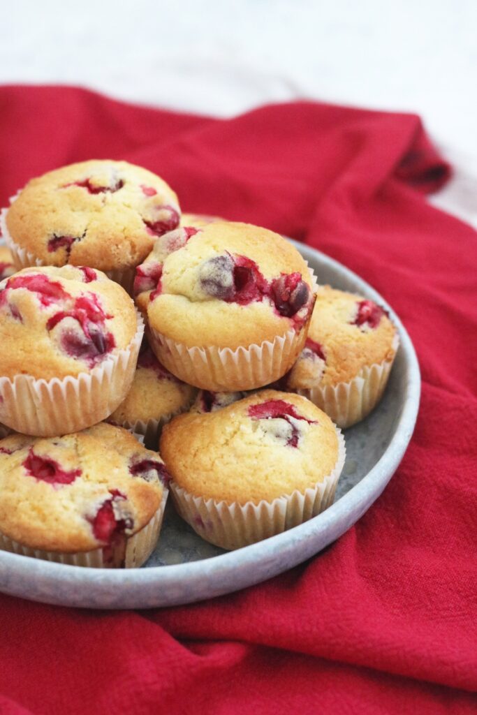 Vegan Cranberry Muffins