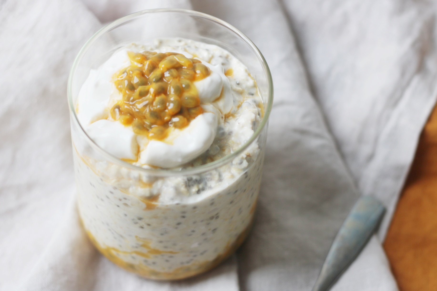 Chia and Coconut Overnight Oats