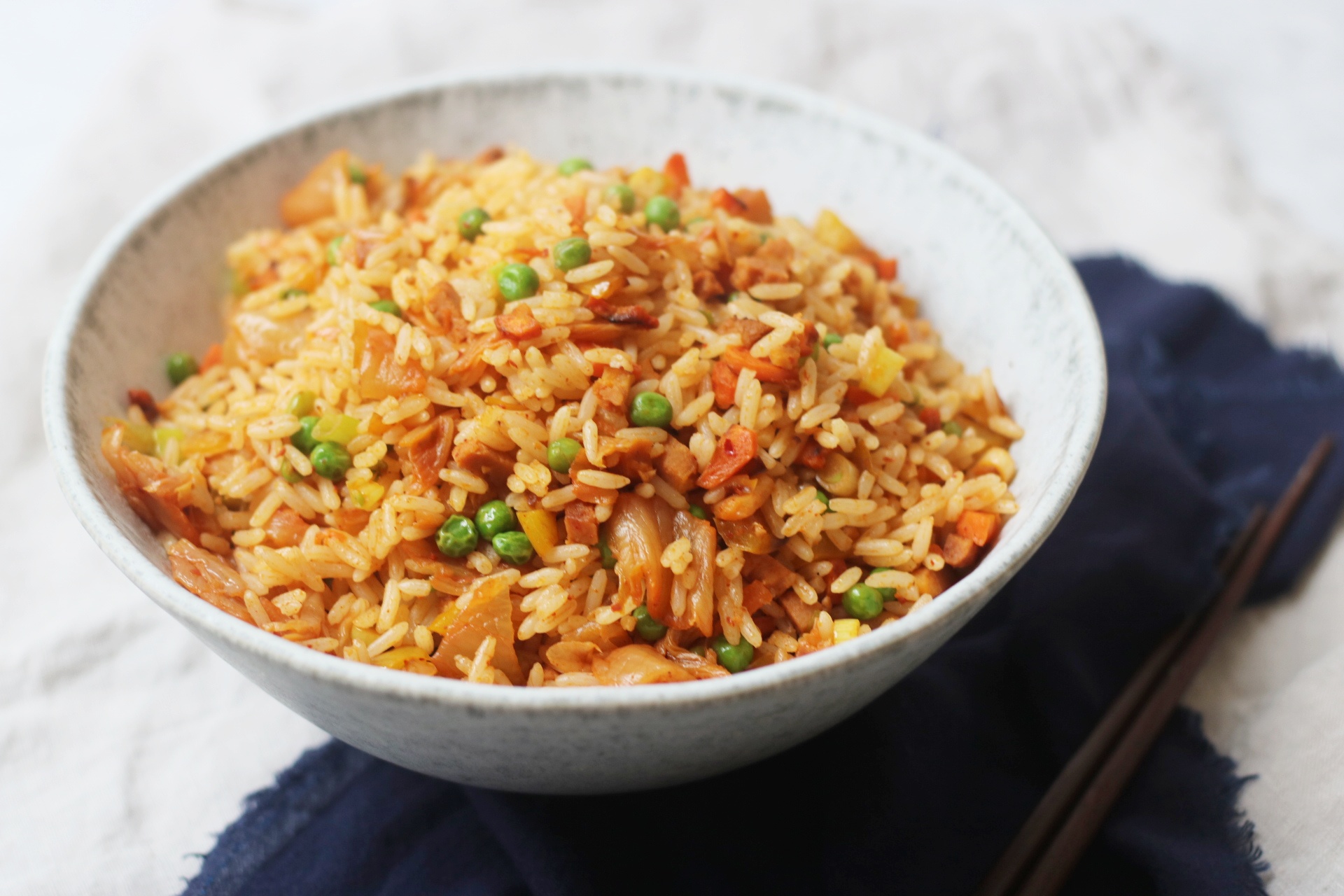 Vegan Kimchi Fried Rice