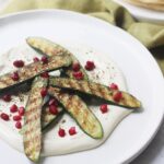 Grilled Courgettes with Cashew Cream and Za'atar