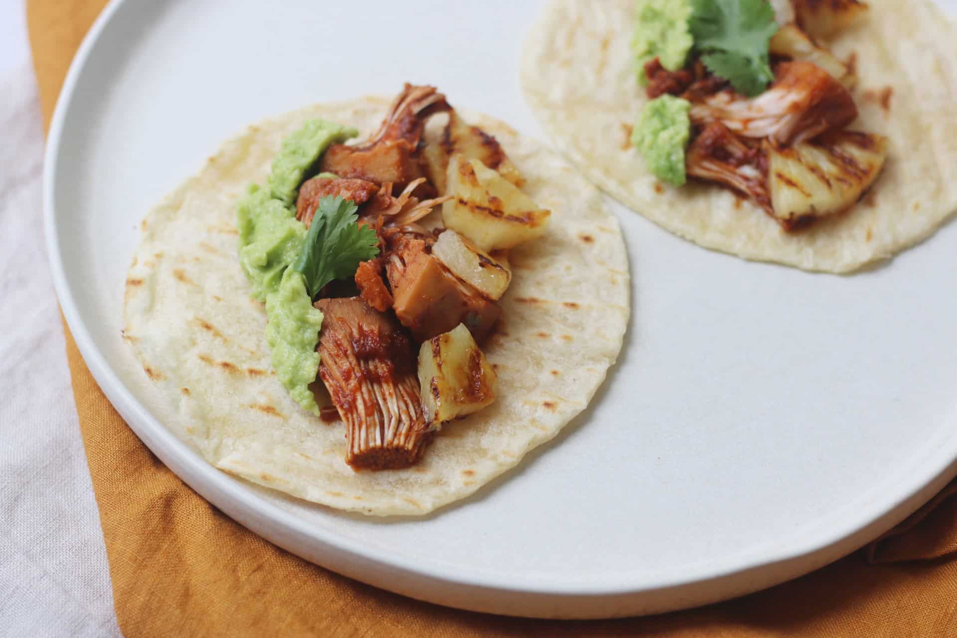 Vegan Tacos Al Pastor