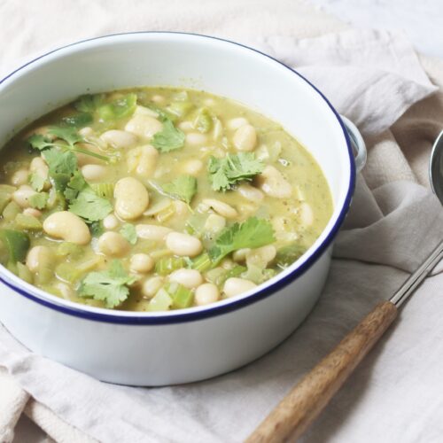 Vegan White Bean Chilli