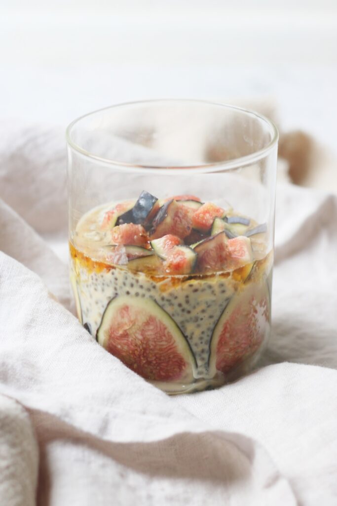 Fig and Maple Syrup Chia Pudding