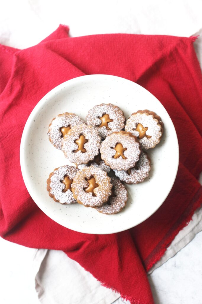 Gingerbread biscoff cookies