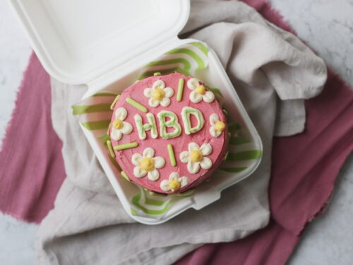 Pandan Lunch Box Cake – Jera Bakes