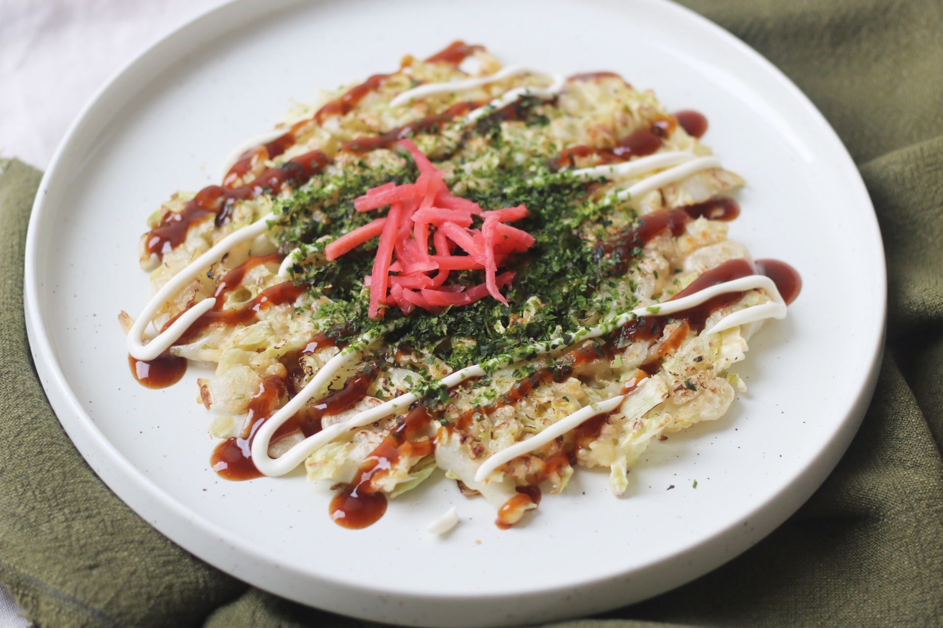 Vegan Okonomiyaki (Osaka style)