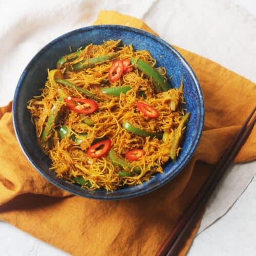 Vegan Singapore Noodles