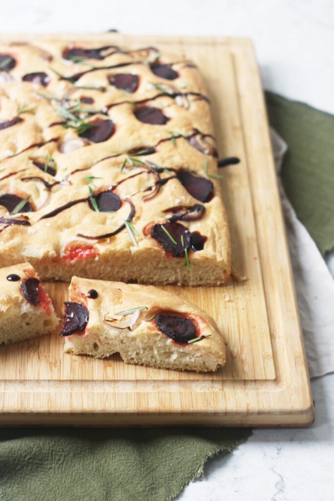 Beetroot Focaccia