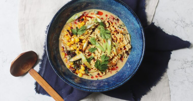 Vegan Peanut Miso Ramen