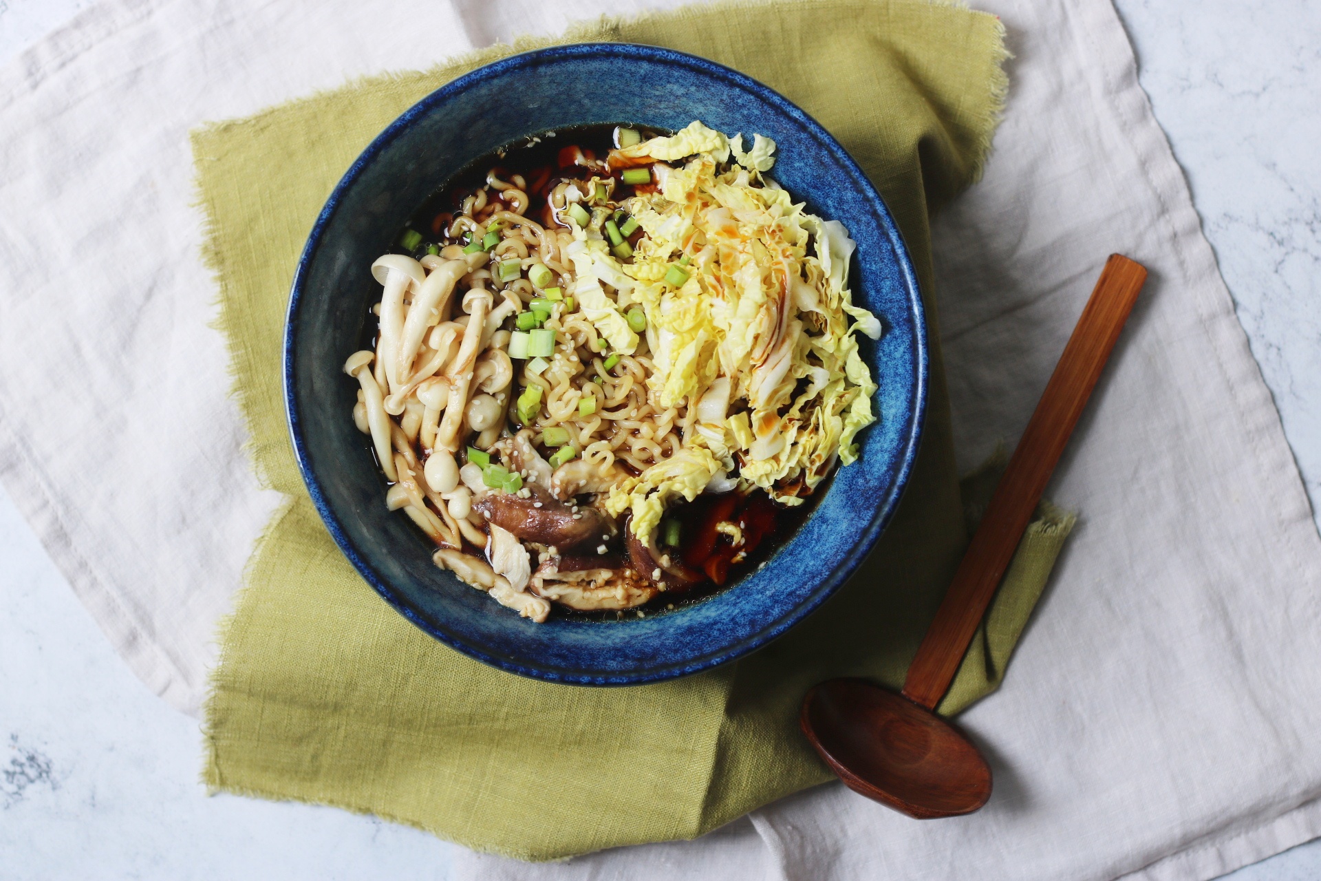 Vegan Mushroom Shoyu Ramen