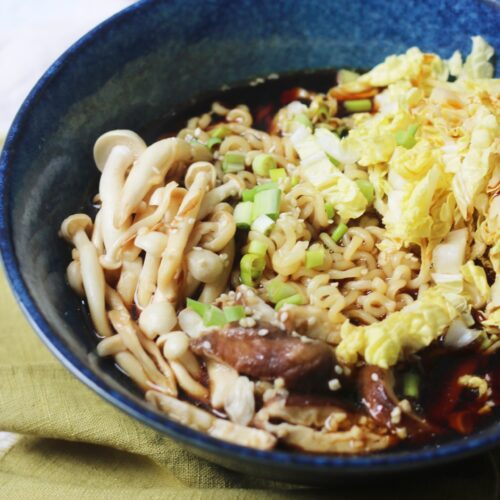 Vegan Mushroom Shoyu Ramen