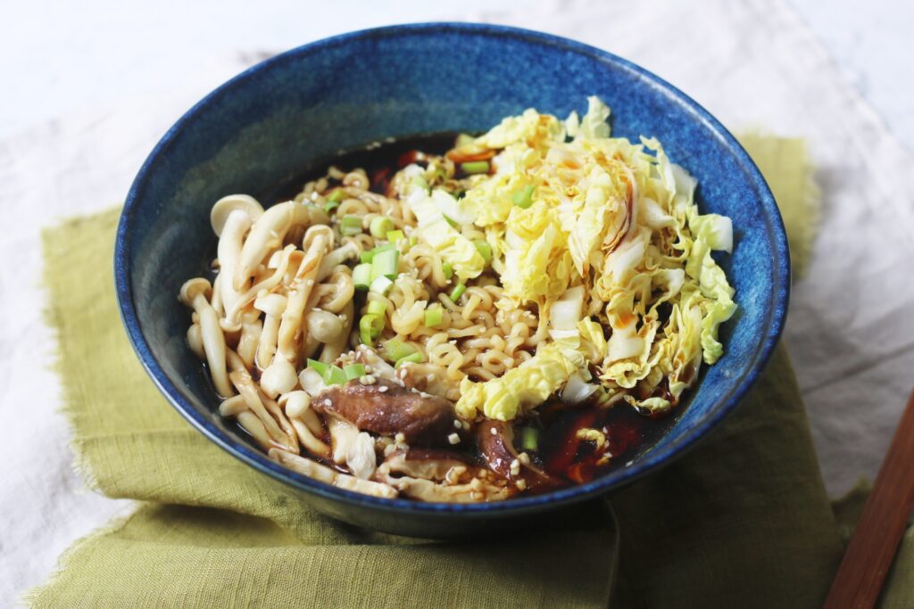 Vegan Mushroom Shoyu Ramen