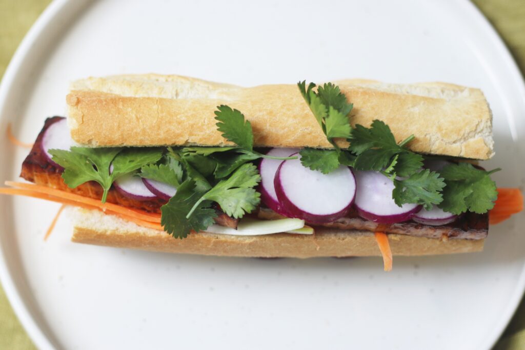 Vegan Tofu Banh Mi