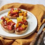 Tomato, Caper and Chilli Bruschetta