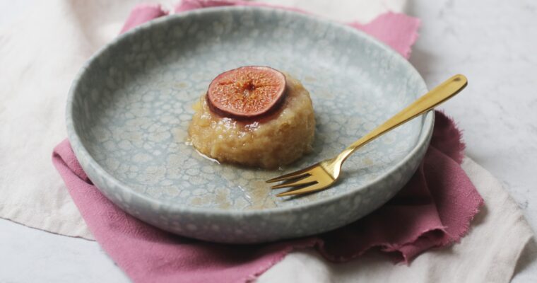 Individual Vegan Steamed Fig Puddings