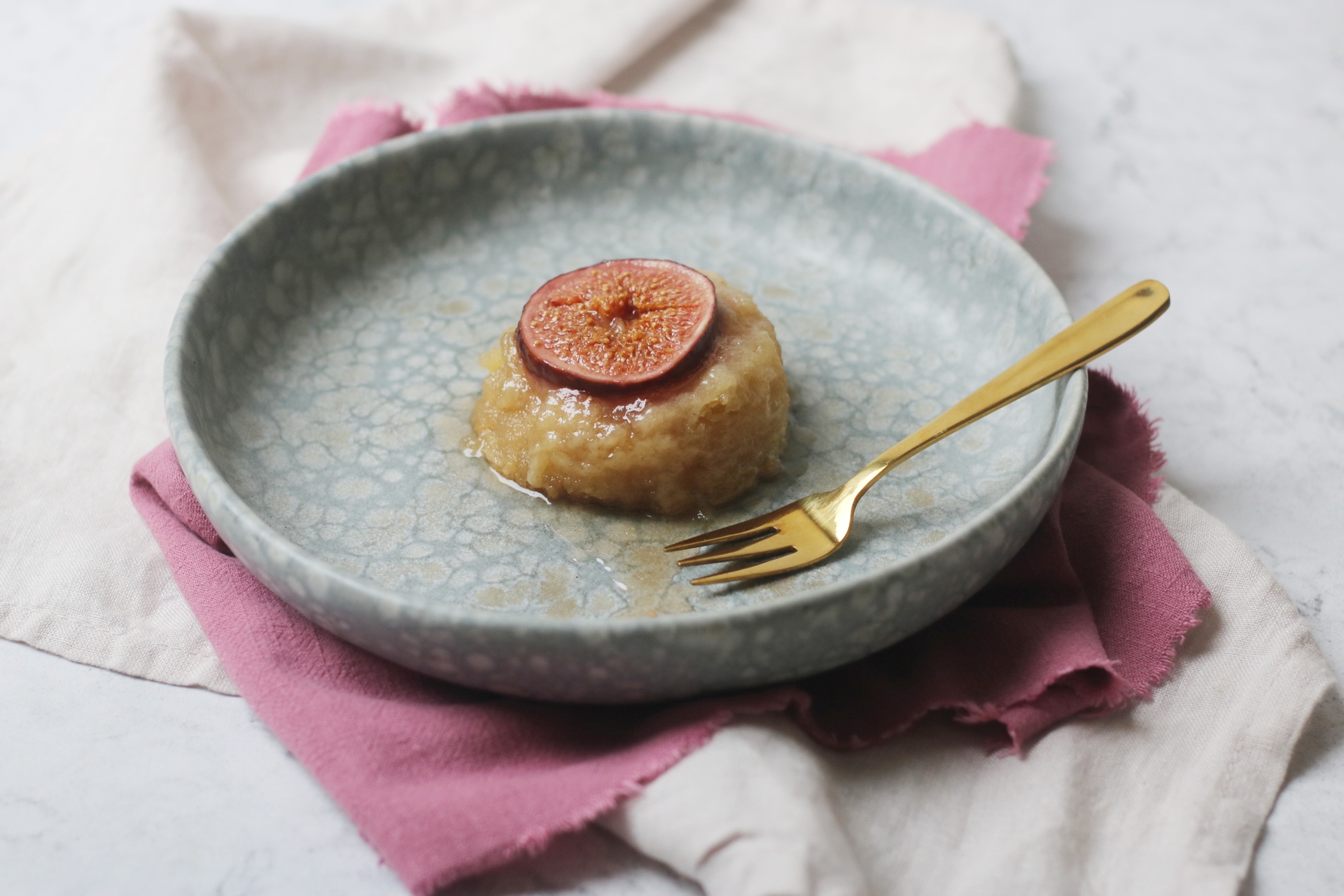 Individual Vegan Steamed Fig Puddings