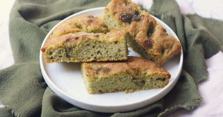 Vegan Pesto Focaccia