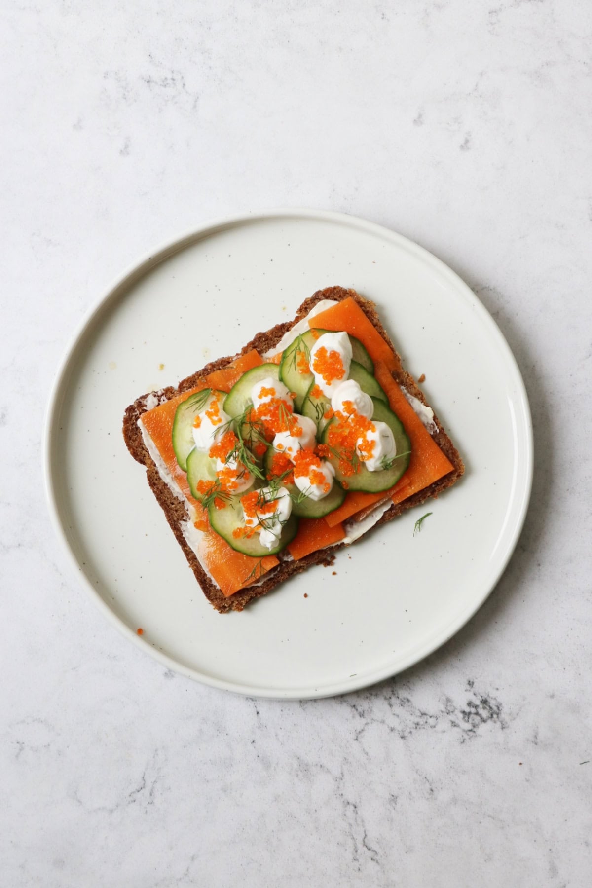 Vegan Smoked Salmon Smørrebrød