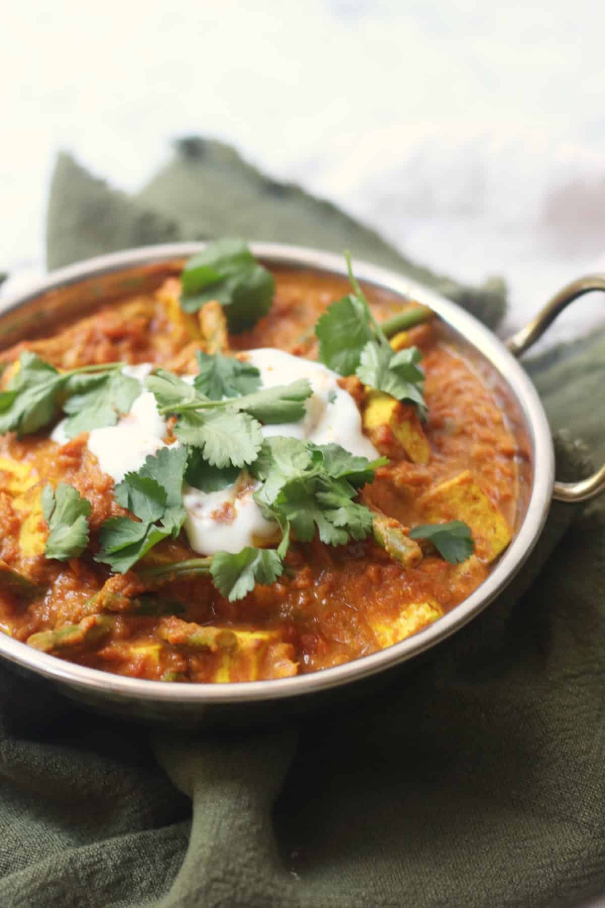 Green Bean and Tofu Curry