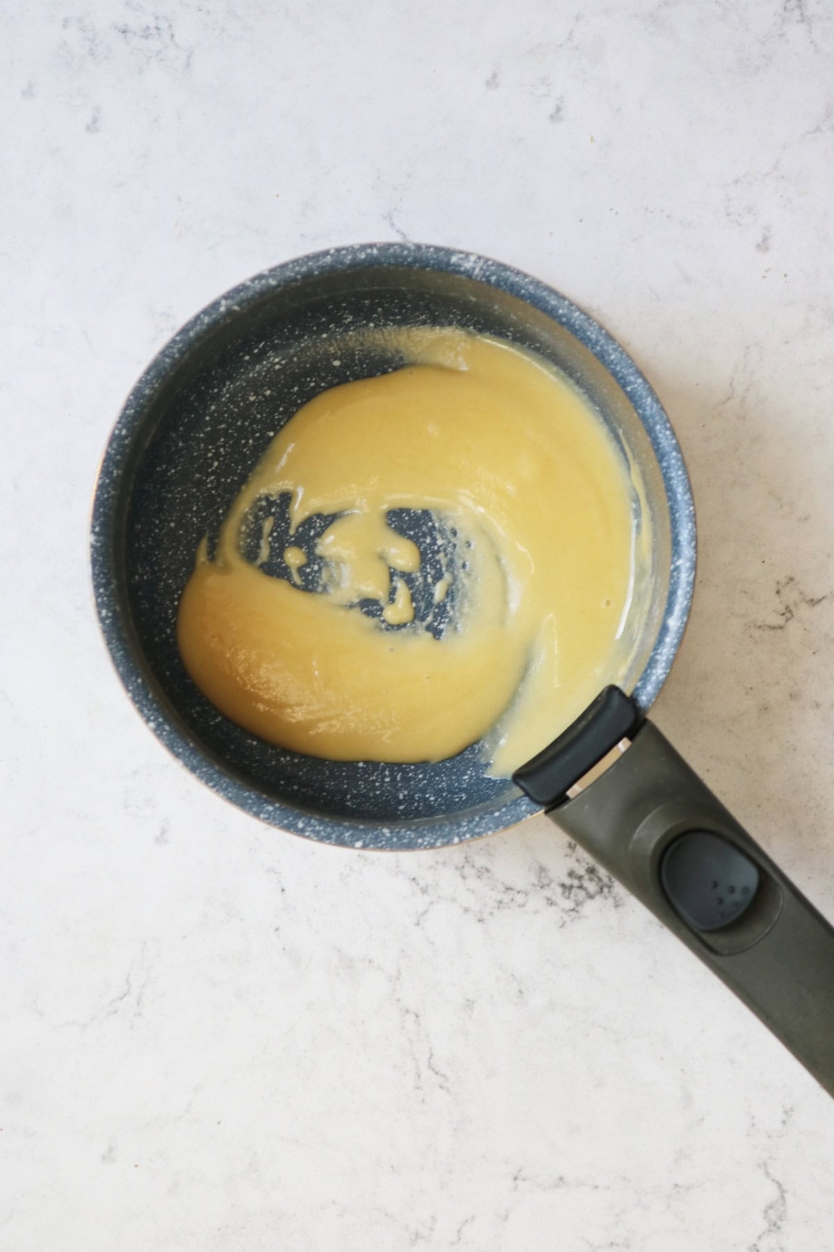 Roux in a saucepan