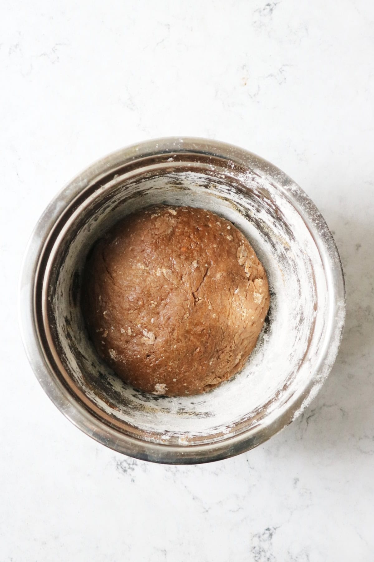 Ball of gingerbread dough